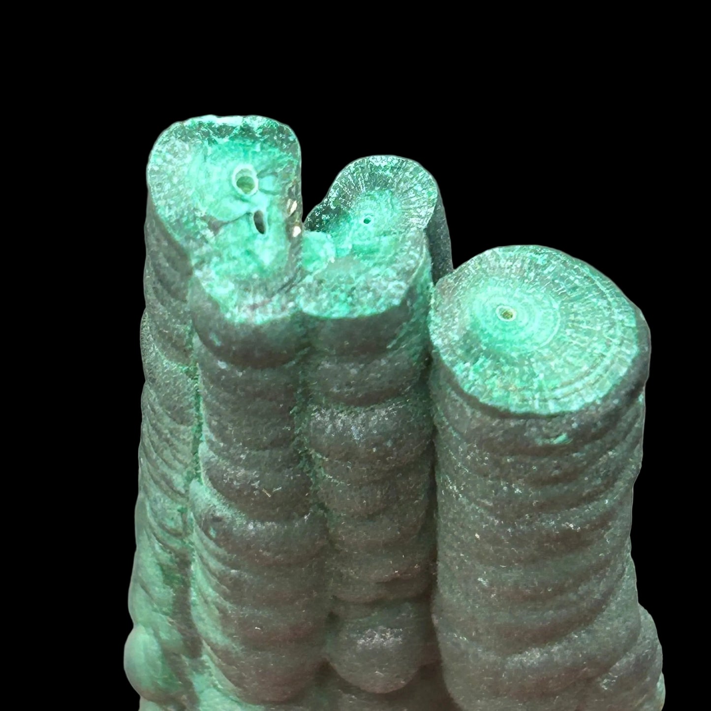 Stalactite de malachite - Congo