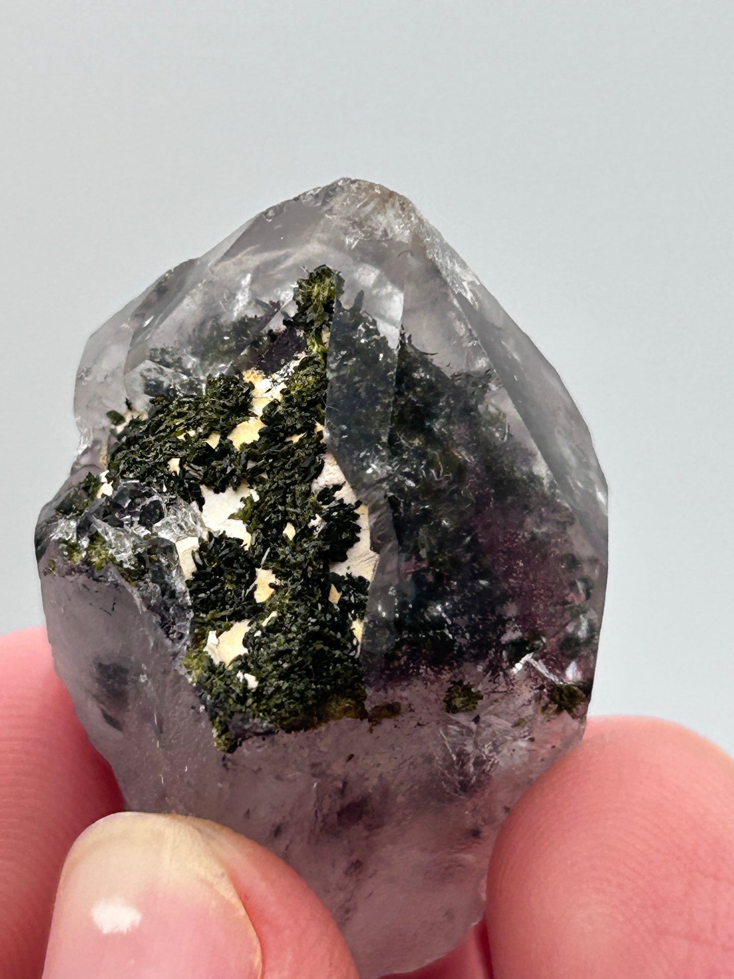 Amethyst + Epidote