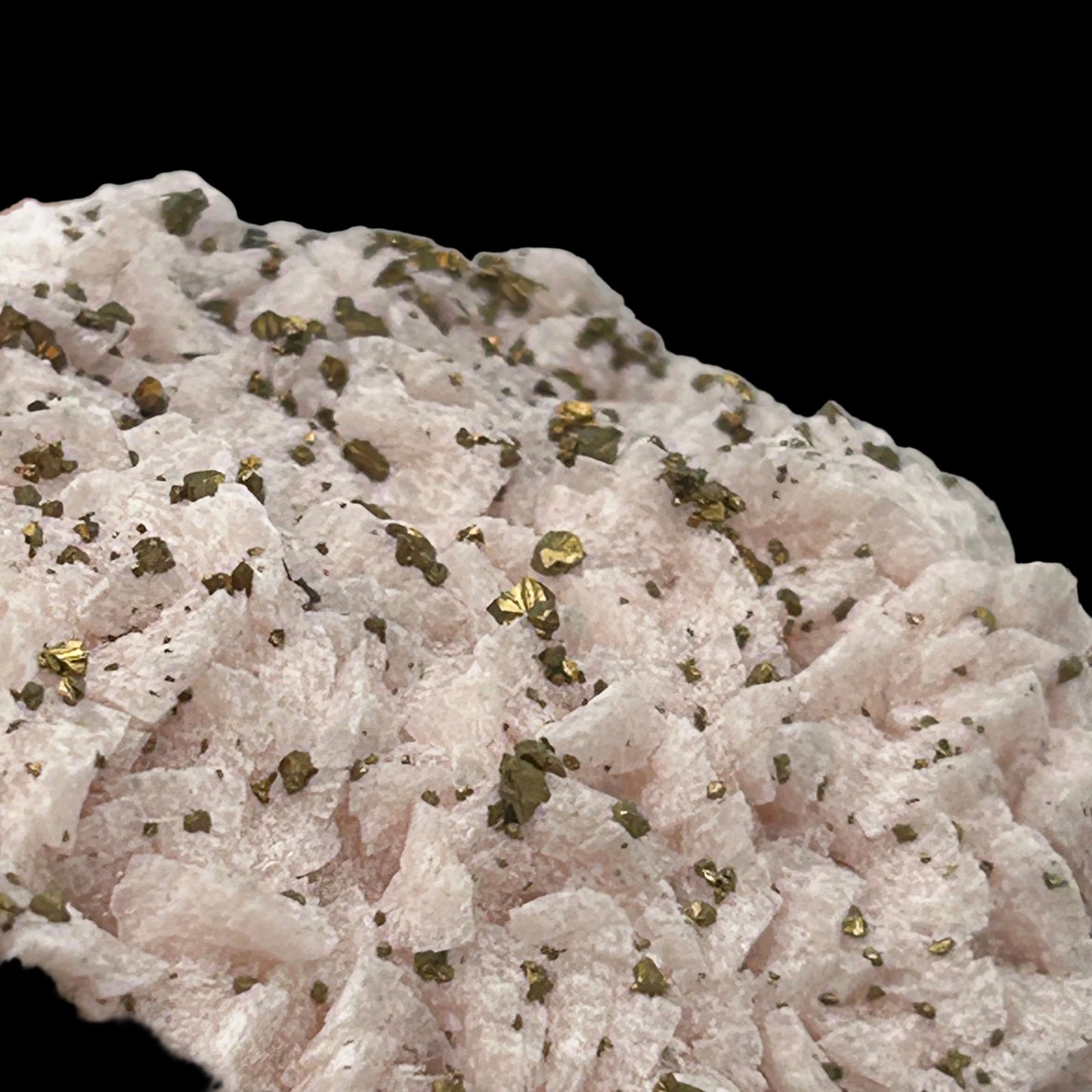 Chalcopyrite on Dolomite - Morocco