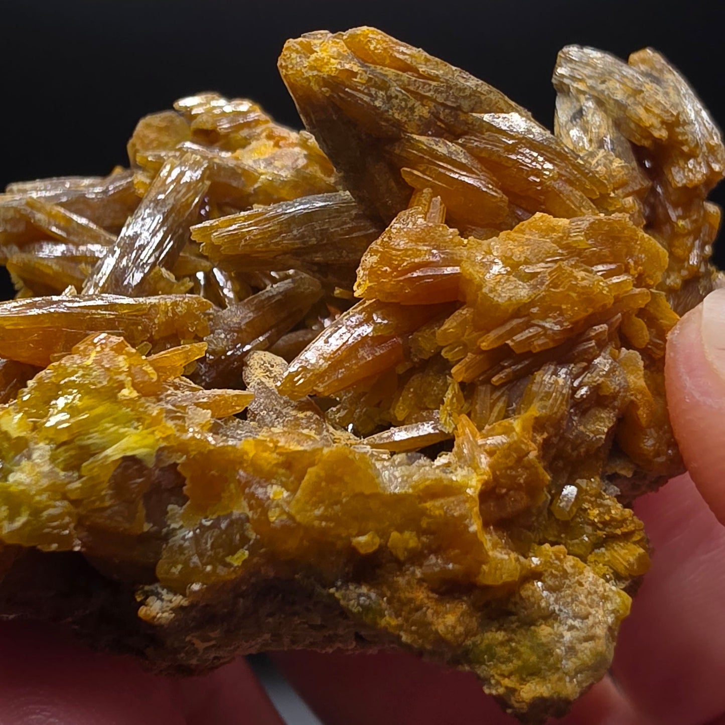 Pyromorphite - Les Farges Mine, France