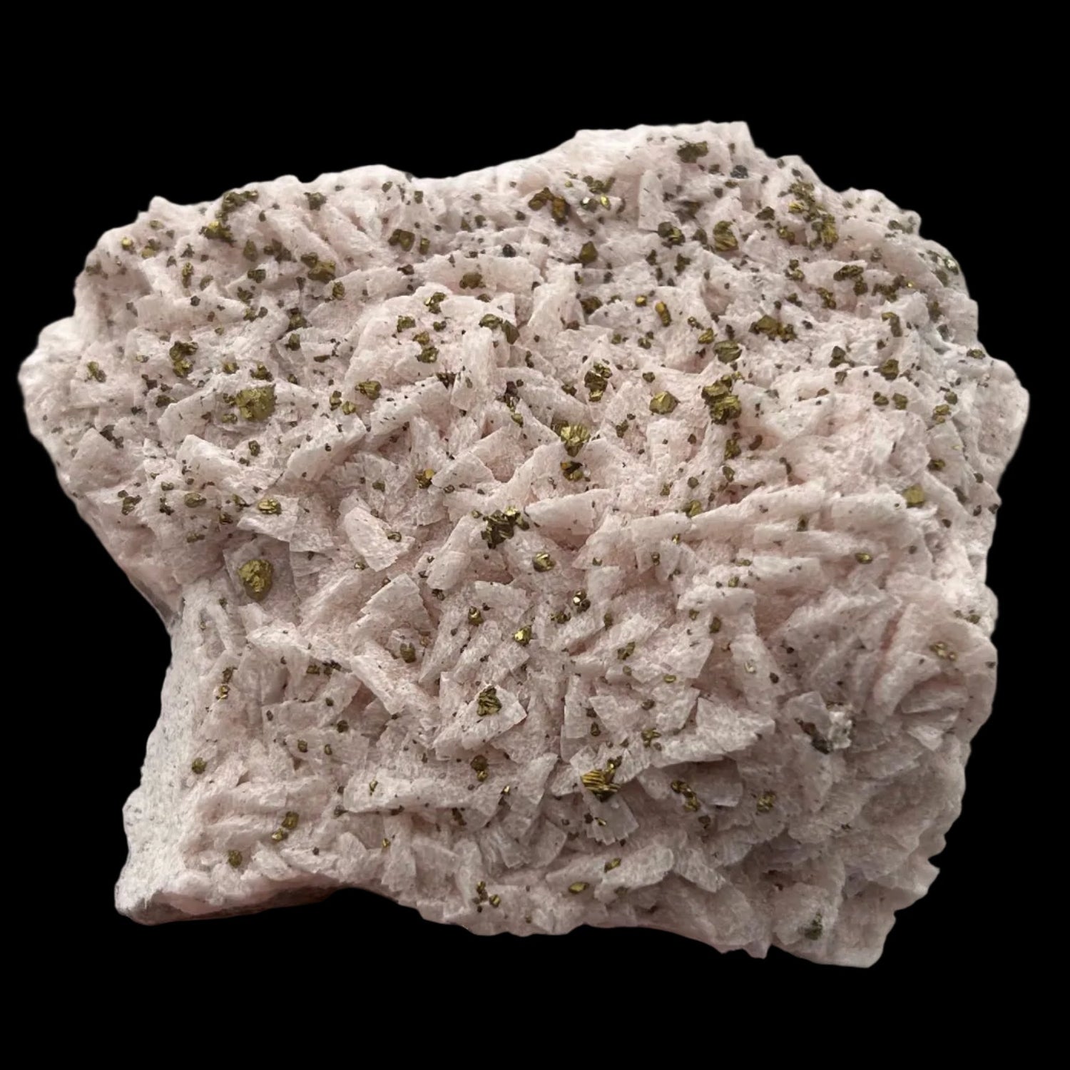 Chalcopyrite on Dolomite - Morocco