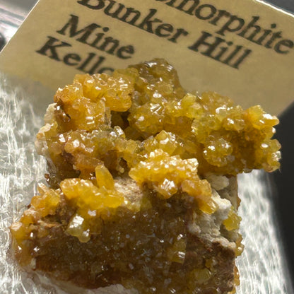 Pyromorphite - Bunker Hill Mine, Idaho