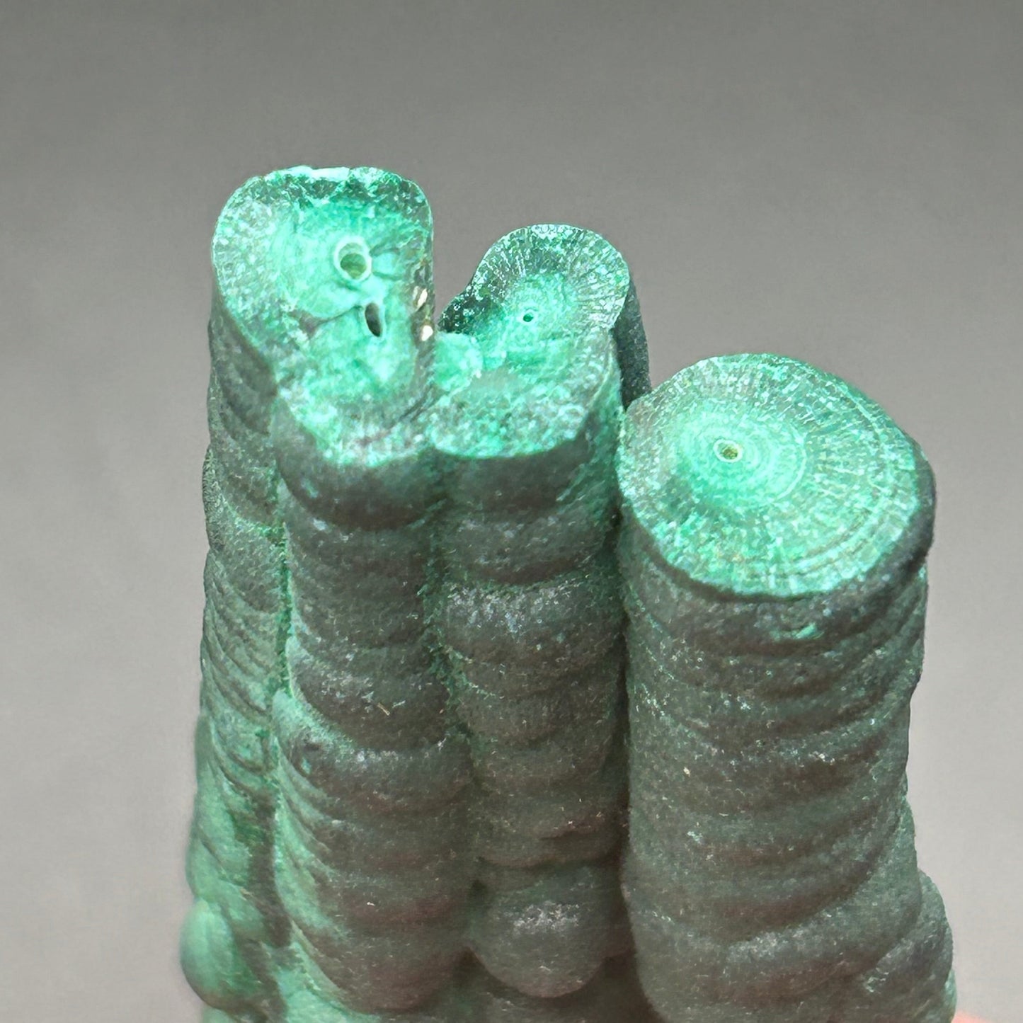 Malachite Stalactite - Congo