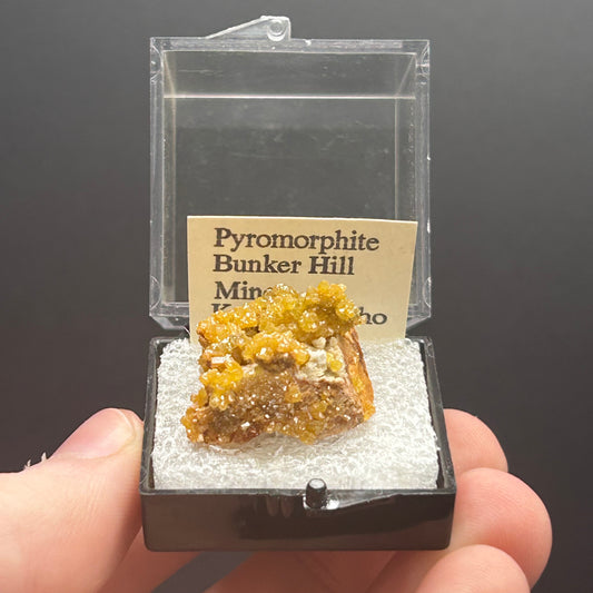 Pyromorphite - Bunker Hill Mine, Idaho