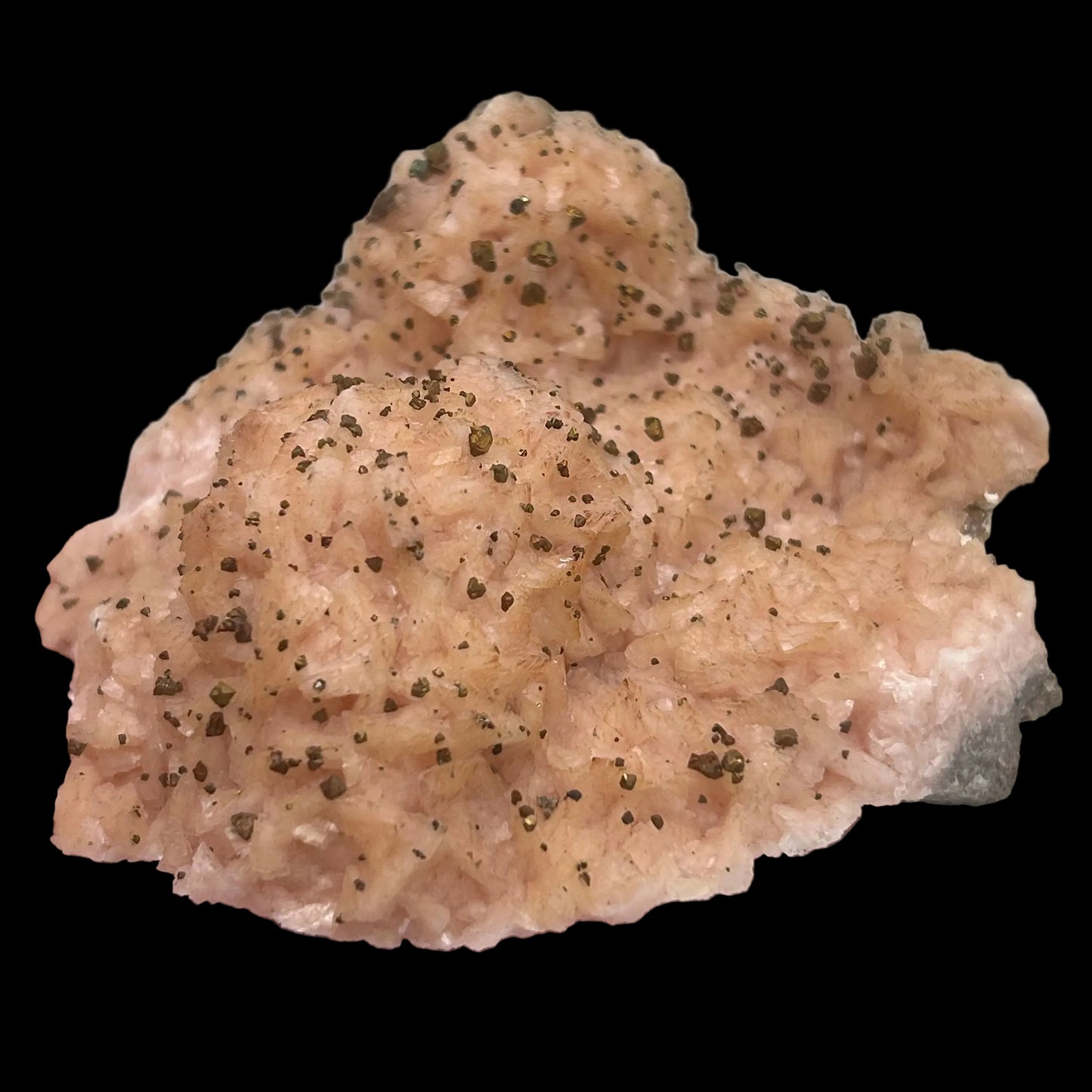 Chalcopyrite on Dolomite - Morocco