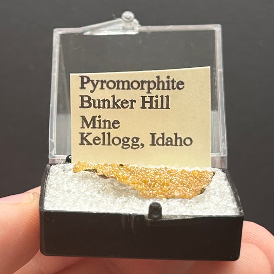 Pyromorphite - Bunker Hill Mine, Idaho