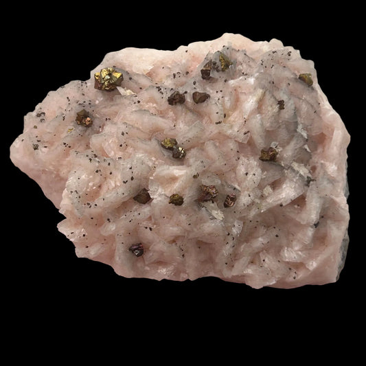 Chalcopyrite on Dolomite - Morocco
