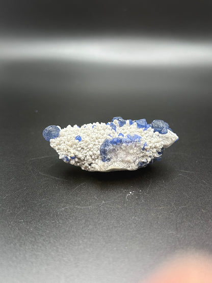 Fluorite on Quartz - Inner Mongolia