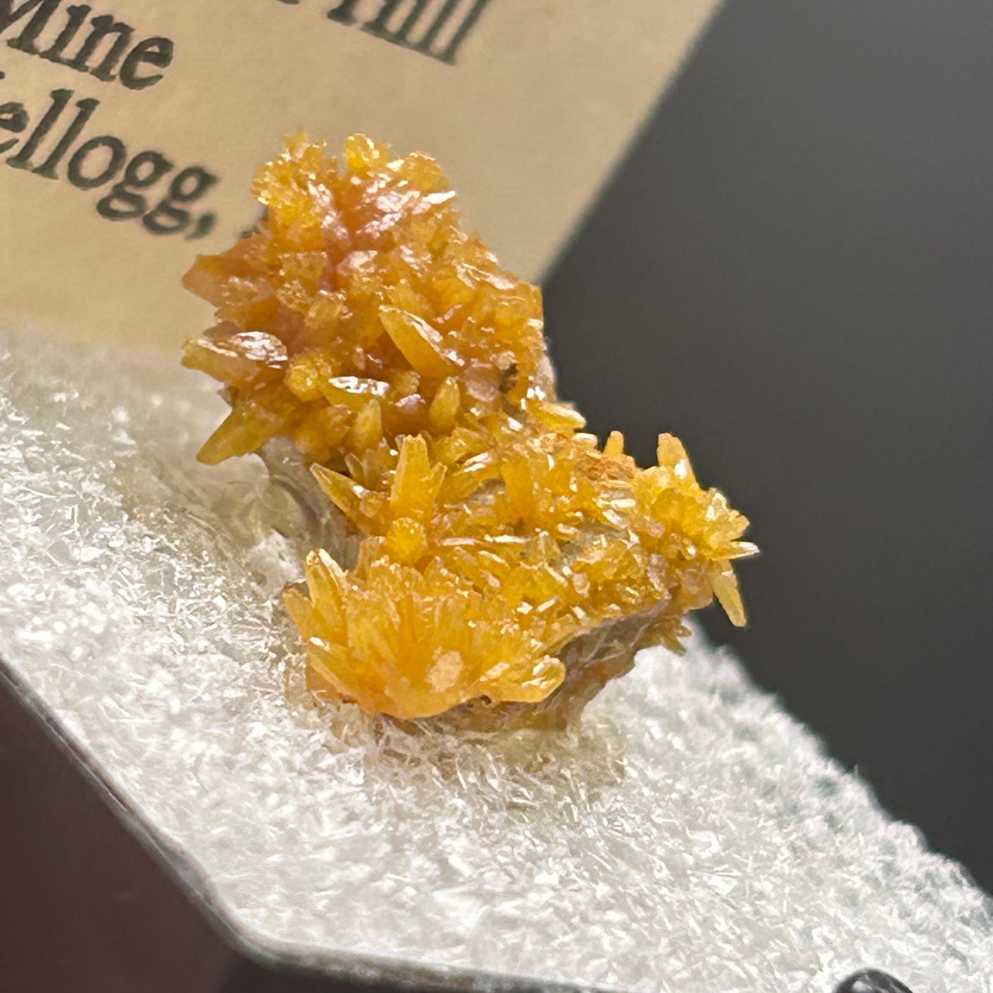 Pyromorphite - Bunker Hill Mine, Idaho