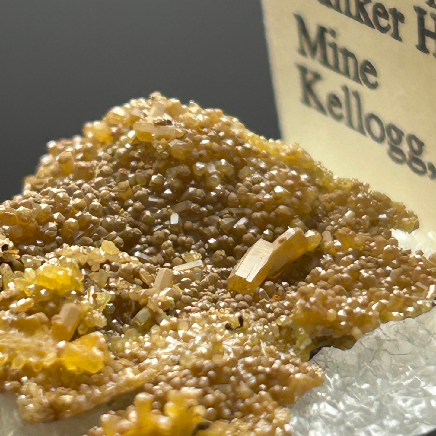 Pyromorphite - Bunker Hill Mine, Idaho