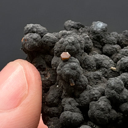 Goethite with Vanadinite - Morocco