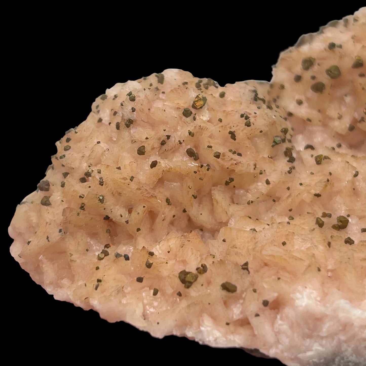 Chalcopyrite on Dolomite - Morocco