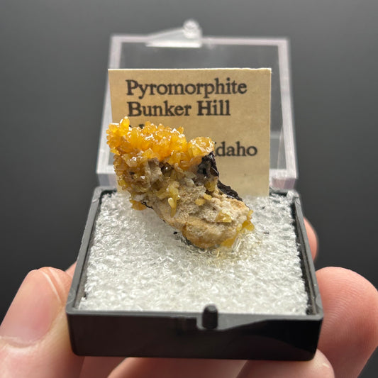 Pyromorphite - Bunker Hill Mine, Idaho