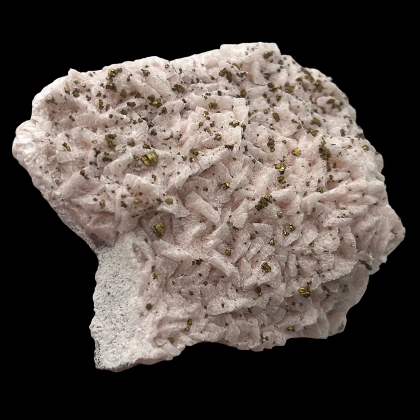 Chalcopyrite on Dolomite - Morocco