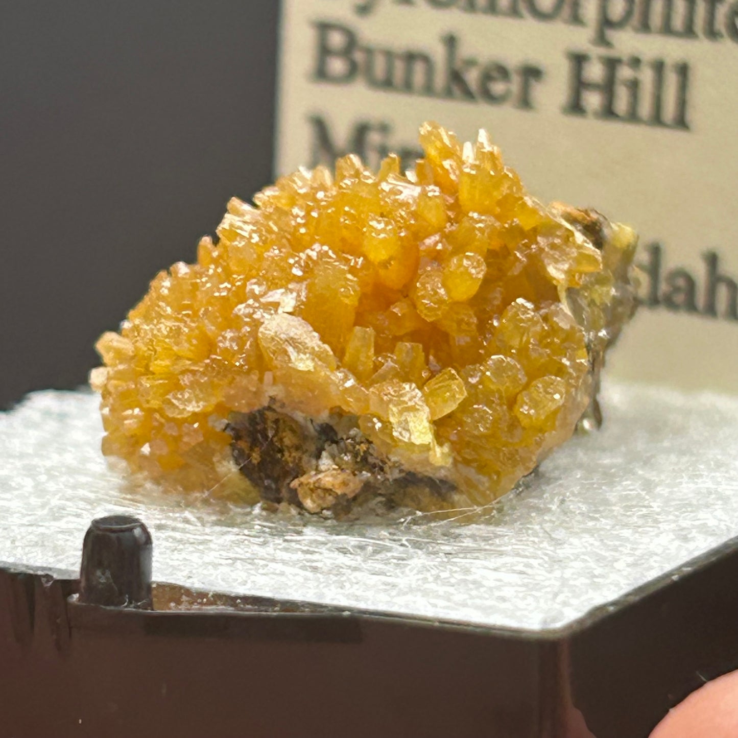 Pyromorphite - Bunker Hill Mine, Idaho