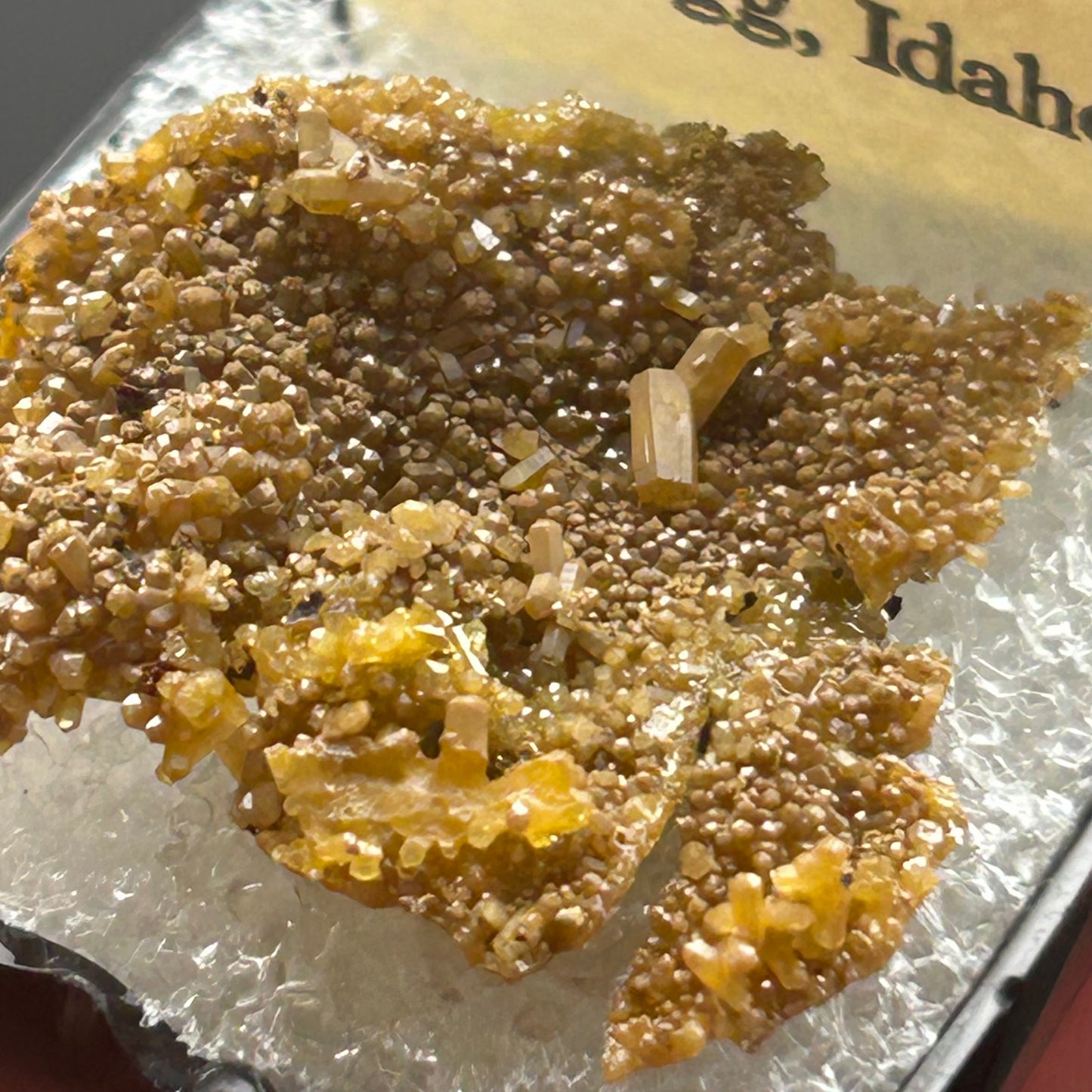 Pyromorphite - Bunker Hill Mine, Idaho