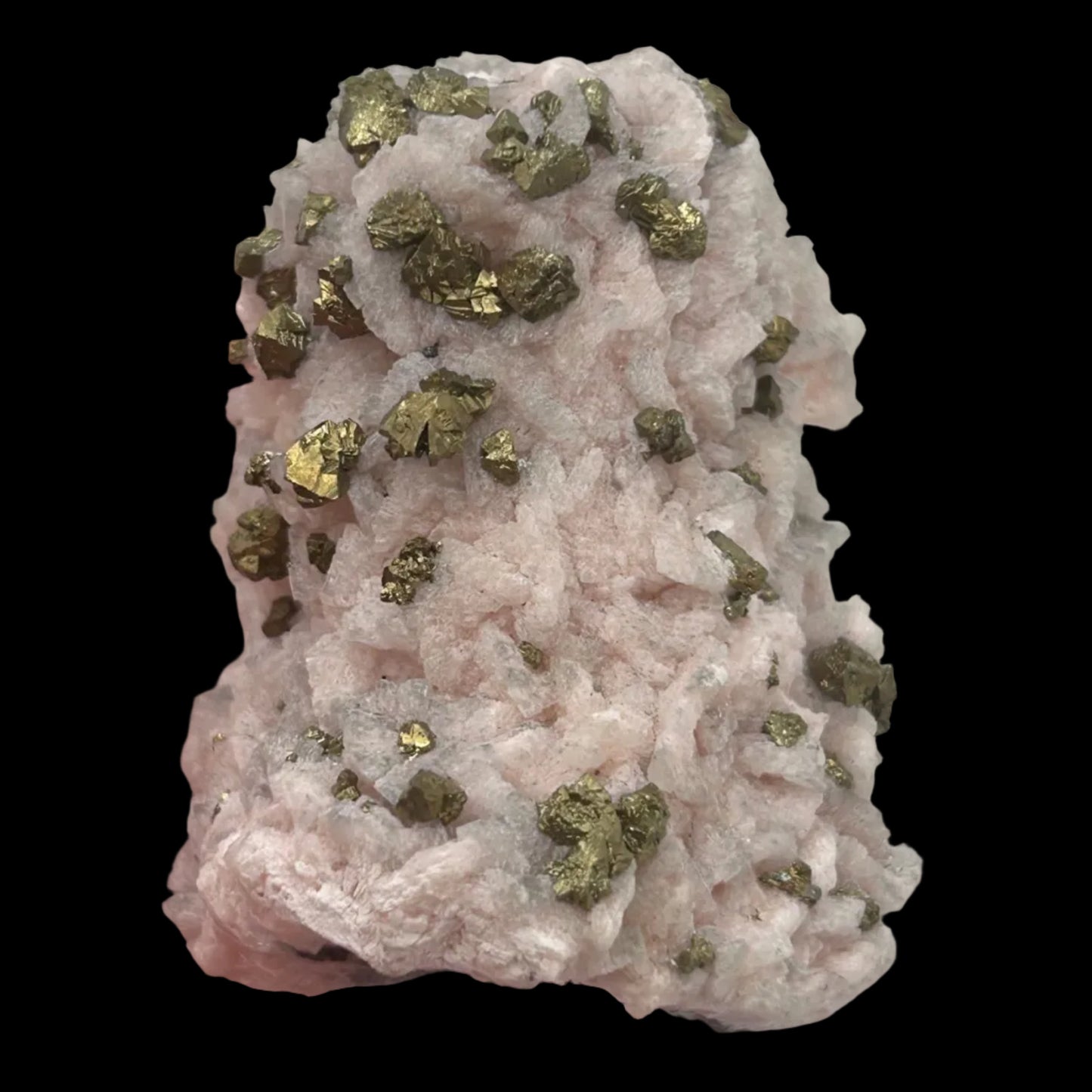 Chalcopyrite on Dolomite - Morocco