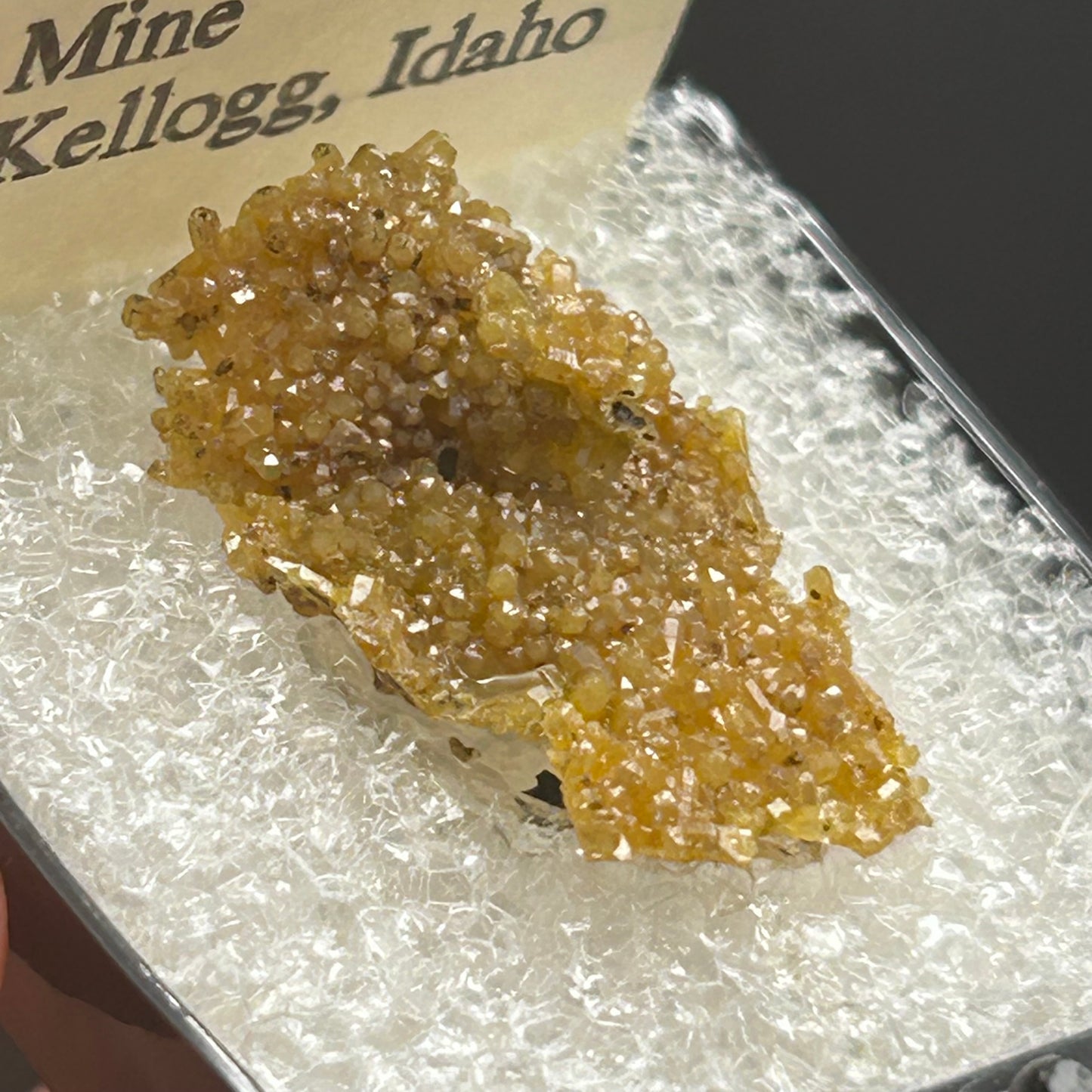 Pyromorphite - Bunker Hill Mine, Idaho