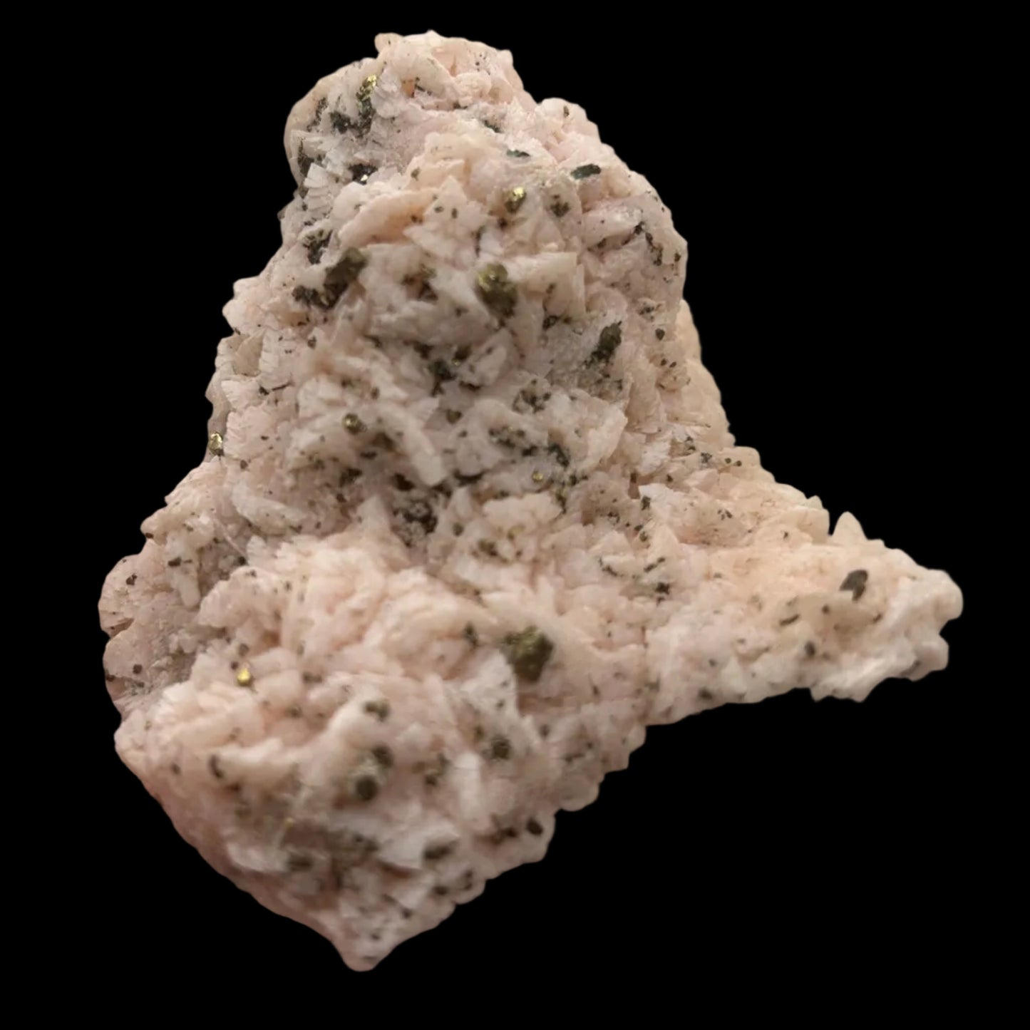 Chalcopyrite on Dolomite - Morocco