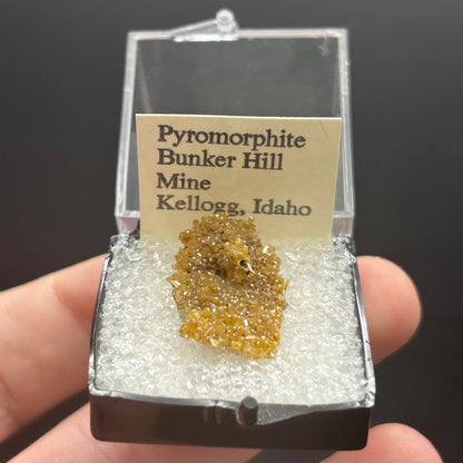 Pyromorphite - Bunker Hill Mine, Idaho