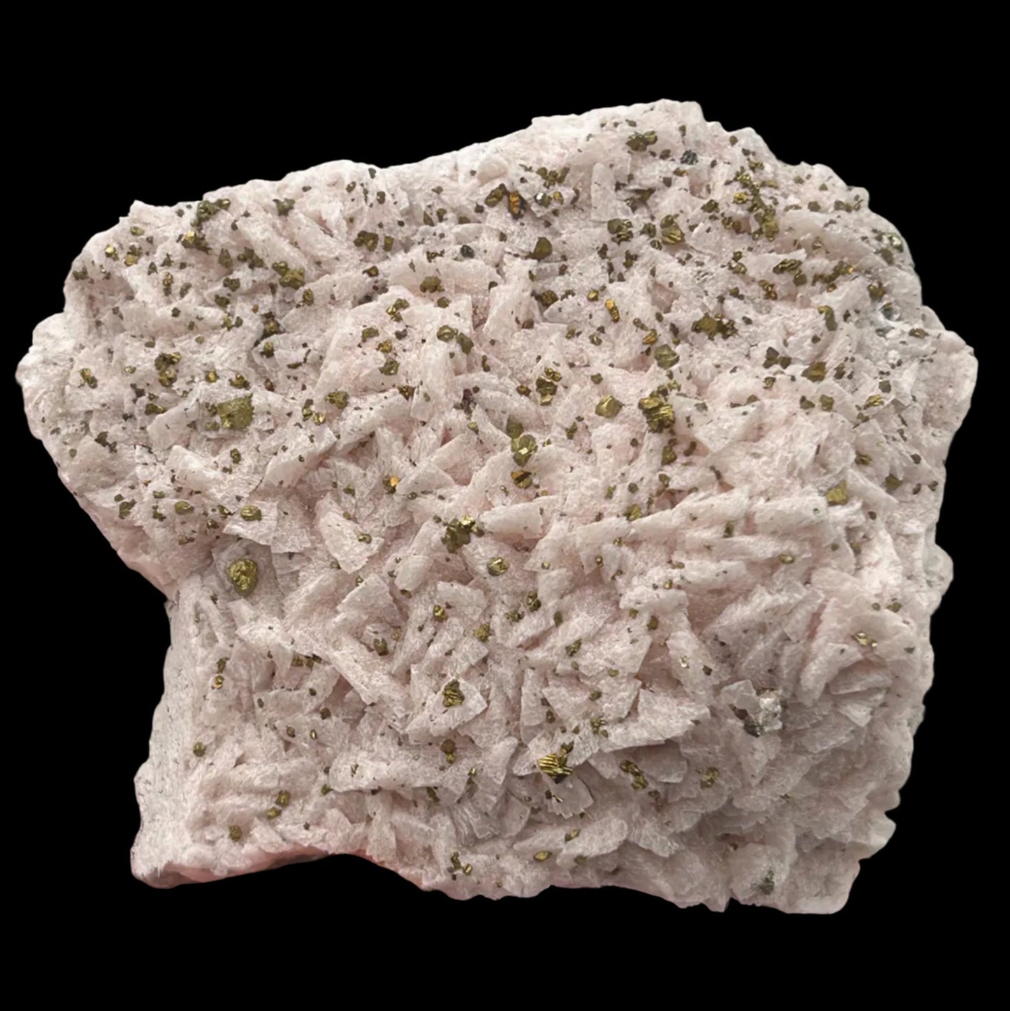 Chalcopyrite on Dolomite - Morocco