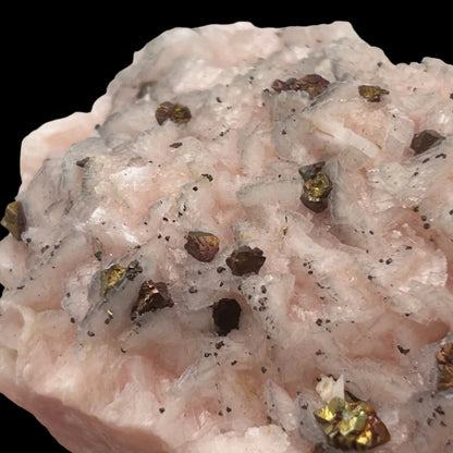 Chalcopyrite on Dolomite - Morocco