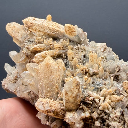 Smoky Quartz with Hyalite Opal - Namibia
