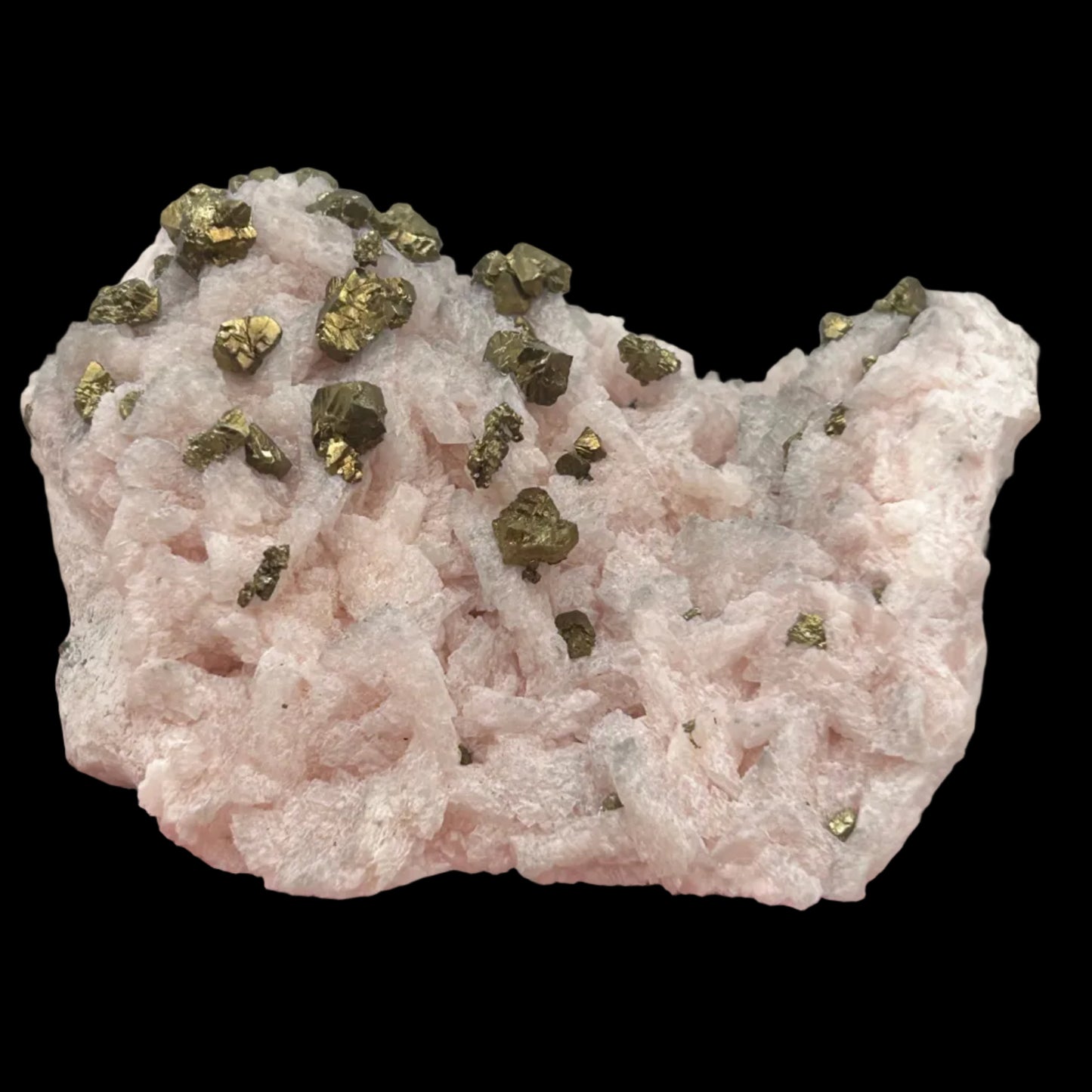 Chalcopyrite on Dolomite - Morocco