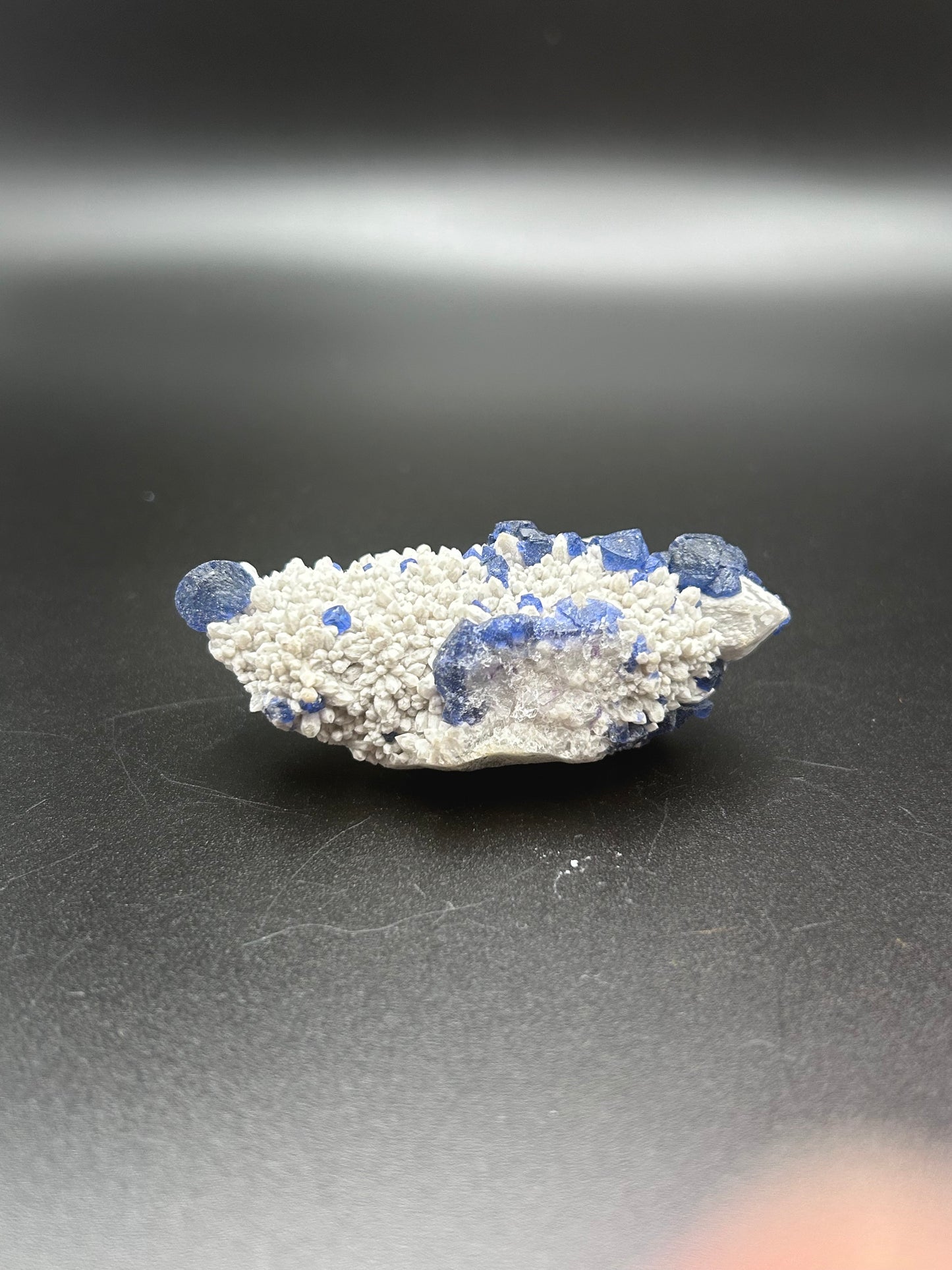 Fluorite on Quartz - Inner Mongolia