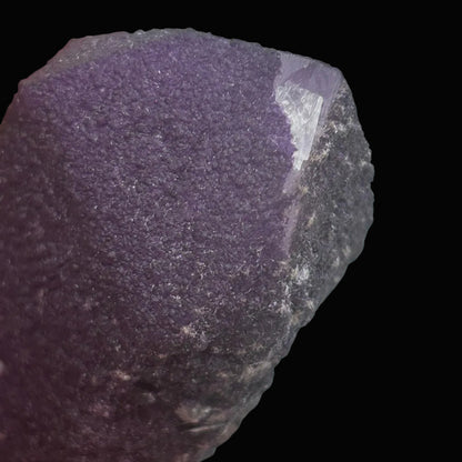 Purple Fluorite on Quartz - Inner Mongolia