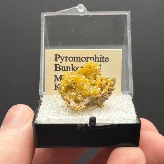 Pyromorphite - Bunker Hill Mine, Idaho
