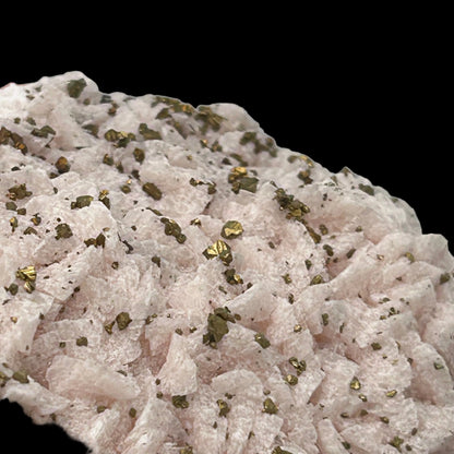 Chalcopyrite on Dolomite - Morocco