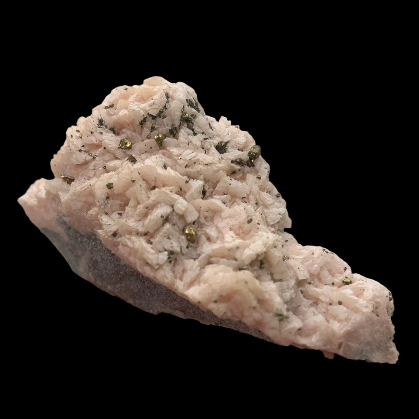 Chalcopyrite on Dolomite - Morocco