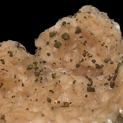 Chalcopyrite on Dolomite - Morocco