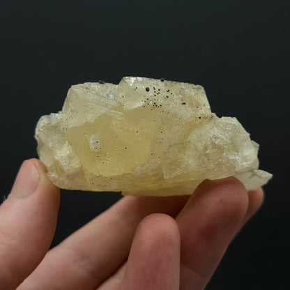 Chalcopyrite on Fluorite - Morocco