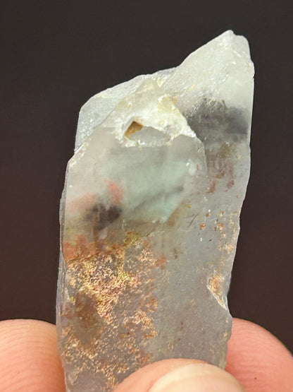 Ajoite, Hematite Inc. Quartz - Messina, SA