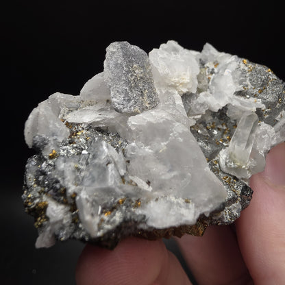 Quartz, Galena & Chalcopyrite - Dalnegorsk, Russia