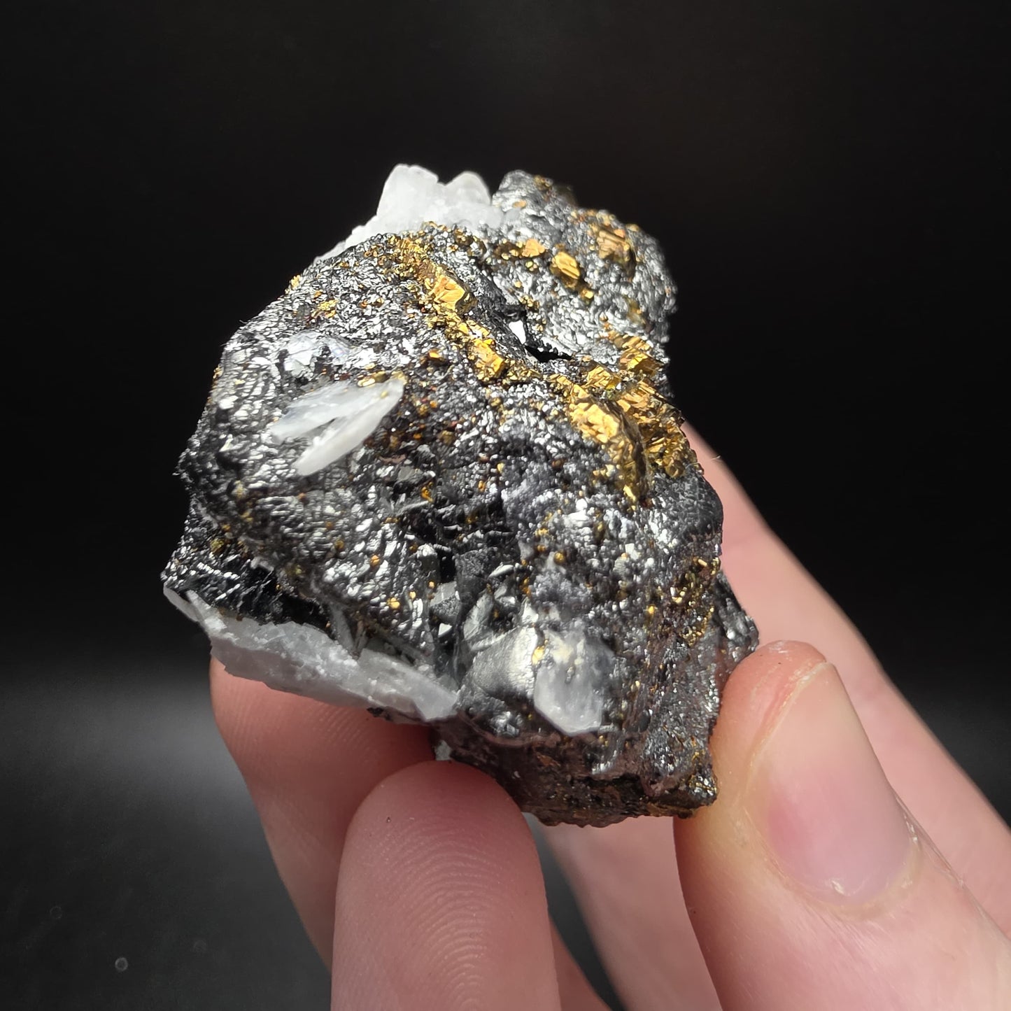 Quartz, Galena & Chalcopyrite - Dalnegorsk, Russia