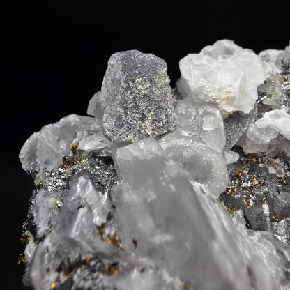 Quartz, Galena & Chalcopyrite - Dalnegorsk, Russia