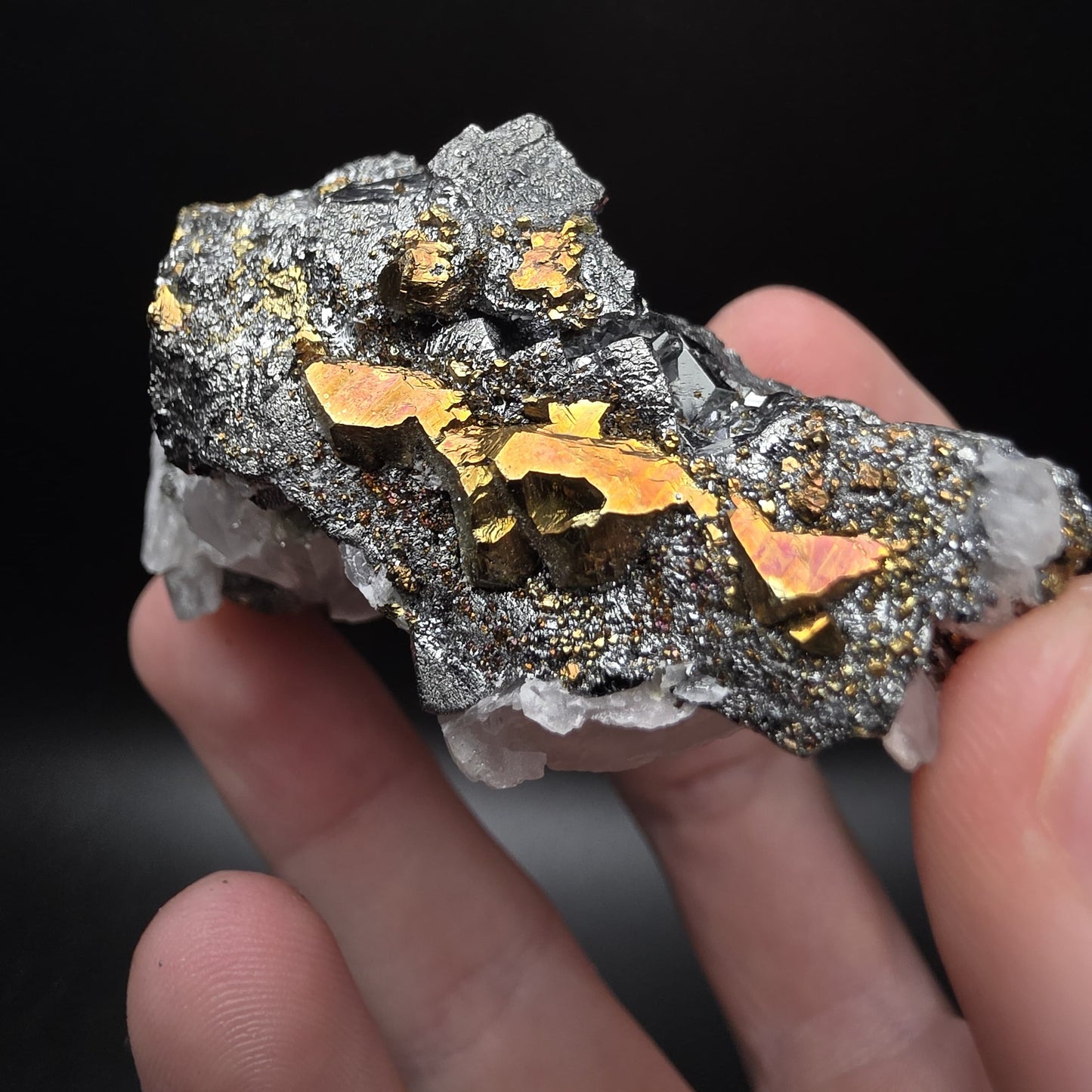 Quartz, Galena & Chalcopyrite - Dalnegorsk, Russia