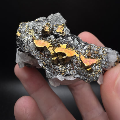 Quartz, Galena & Chalcopyrite - Dalnegorsk, Russia