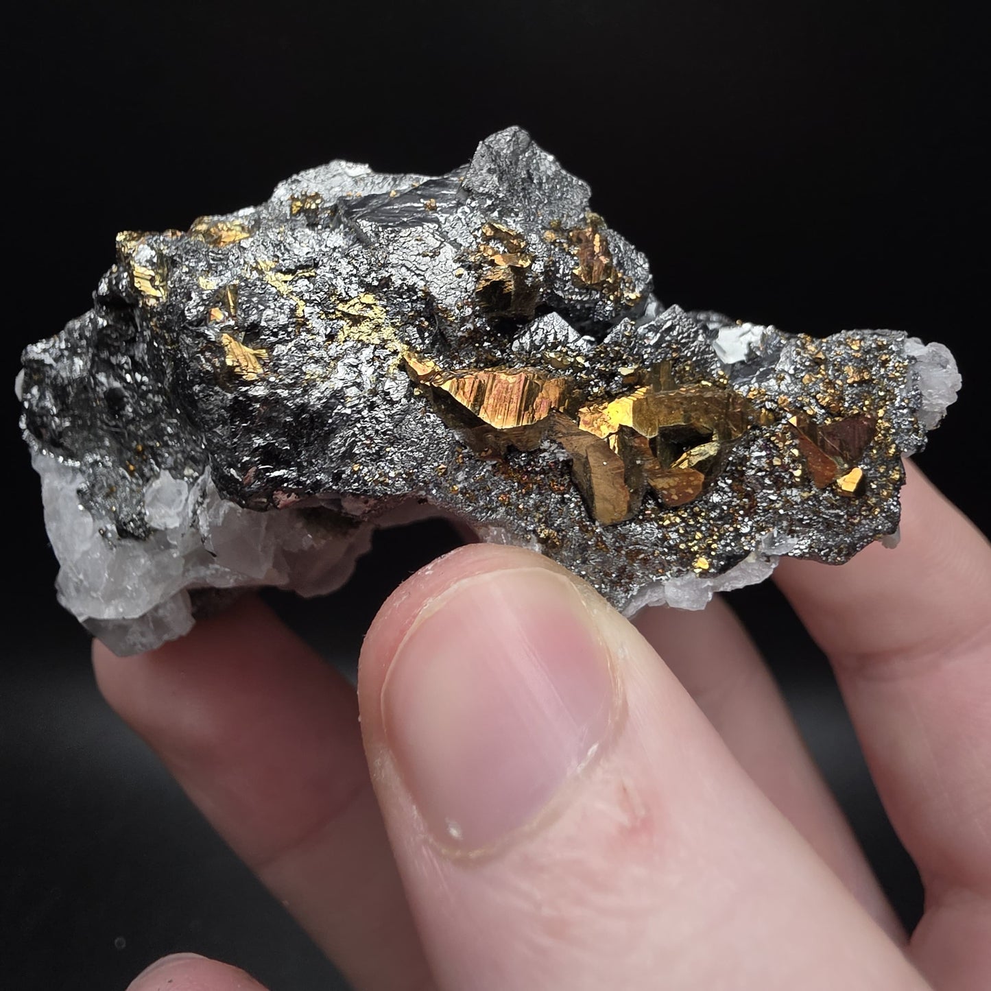 Quartz, Galena & Chalcopyrite - Dalnegorsk, Russia