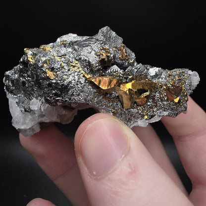 Quartz, Galena & Chalcopyrite - Dalnegorsk, Russia