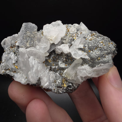 Quartz, Galena & Chalcopyrite - Dalnegorsk, Russia