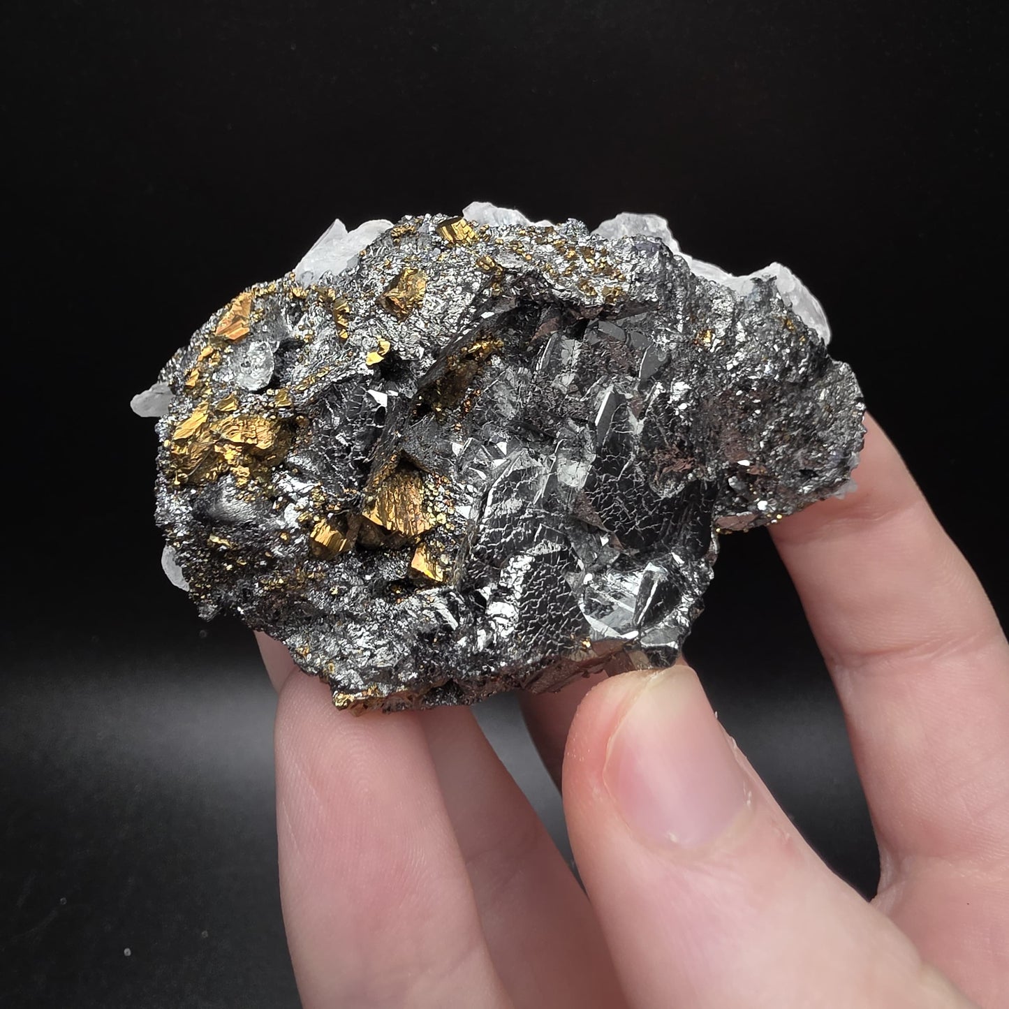 Quartz, Galena & Chalcopyrite - Dalnegorsk, Russia