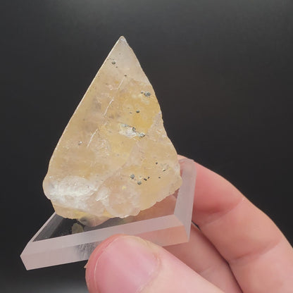 Fluorite with Chalcopyrite - Morocco
