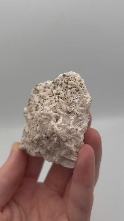 Chalcopyrite on Dolomite - Morocco