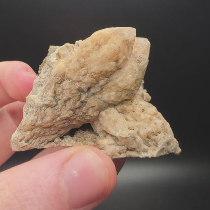 Calcite after Quartz - Dalnegorsk