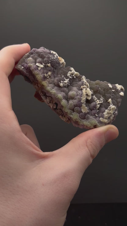 Botryoidal Fluorite with Barite - Colorado