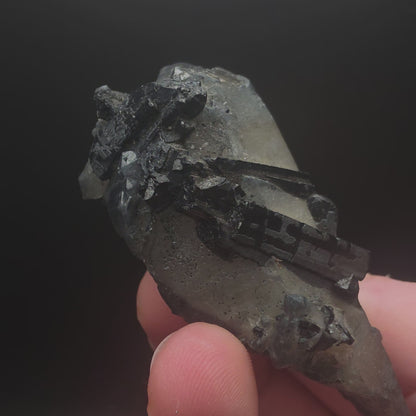 Smoky Quartz & Schorl - Australia